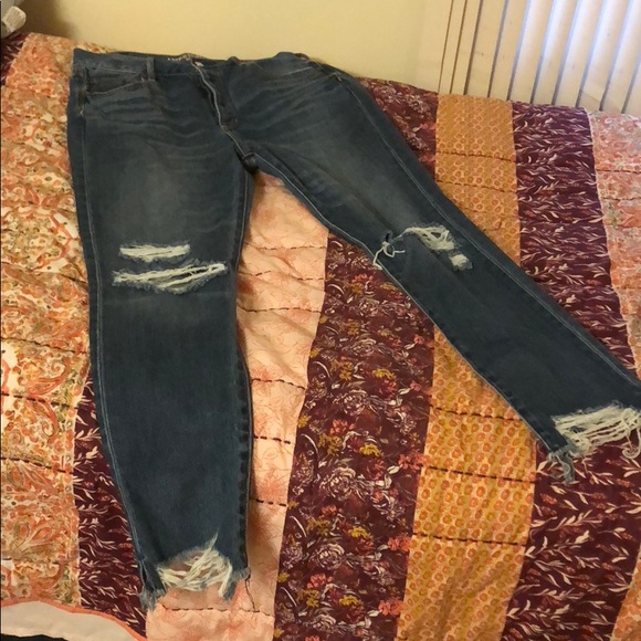 American Eagle Outfitters Denim - High rise girlfriend jeans